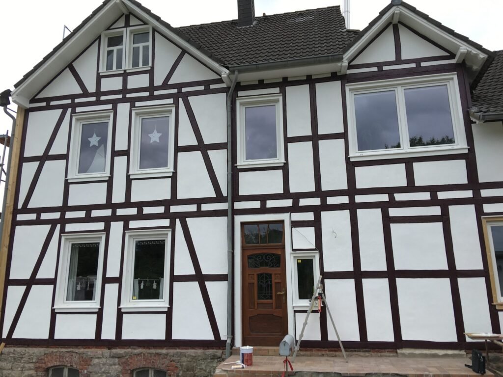 Tradisjonelt Fachwerk & Leirbygg (Tyskland)