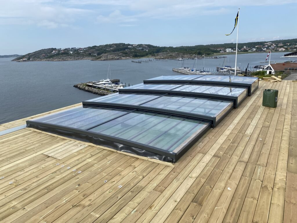 Basseng bygget over hele Norge