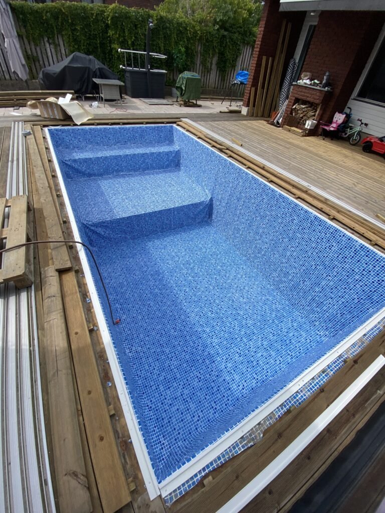 Basseng bygget over hele Norge