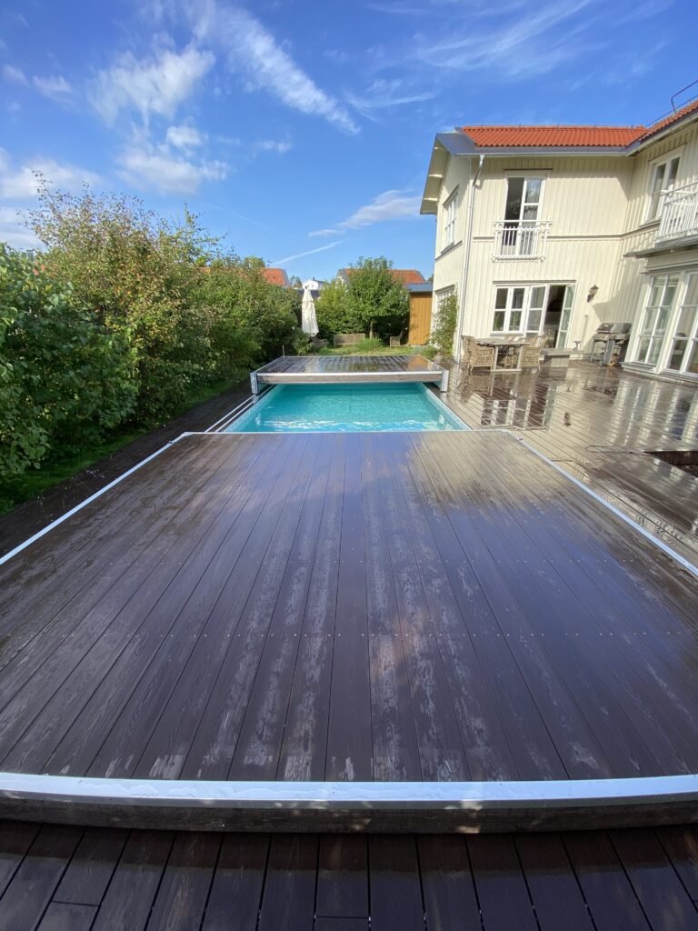 Basseng bygget over hele Norge